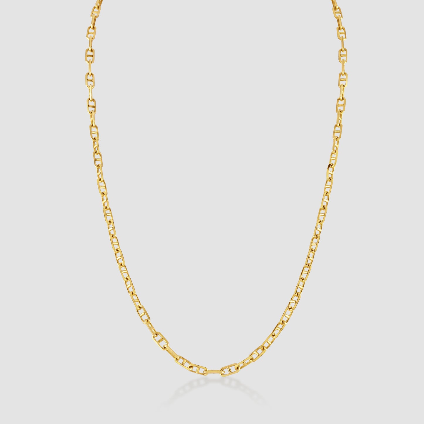 9ct yellow gold anchor link chain