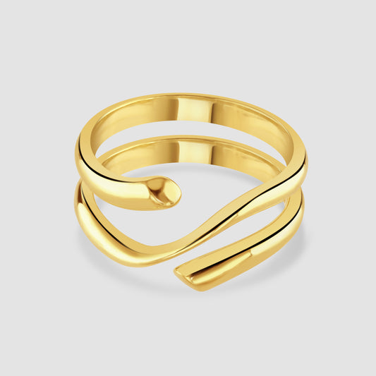 Georg Jensen 18ct yellow gold ring