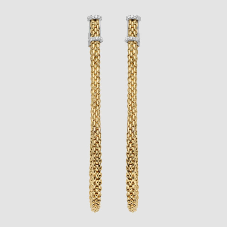 Essentials Earrings with Diamonds